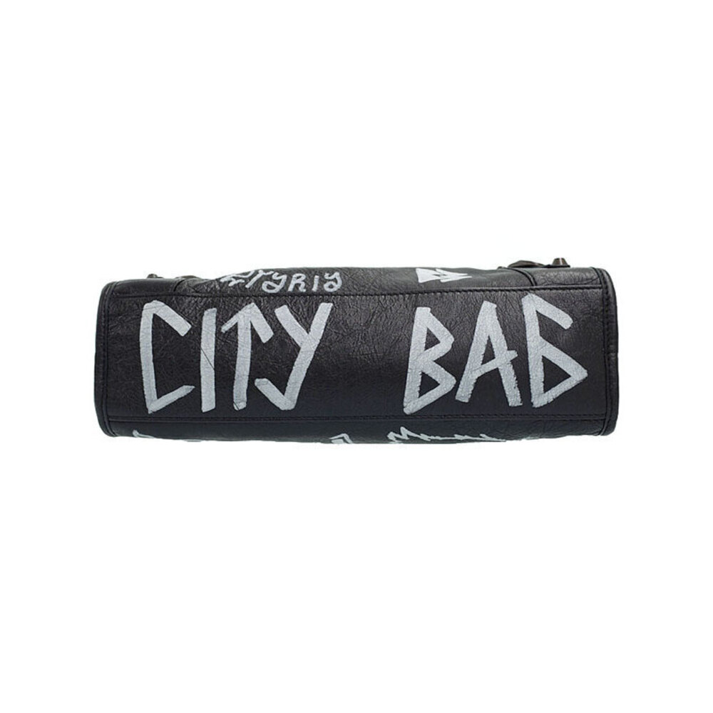 Balenciaga Classic Graffiti Bag Shoulder City - Picture 8 of 9